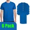 Gildan Unisex Neon Blue Crewneck T-Shirt Blanks for Crafting, Printing & Design Projects